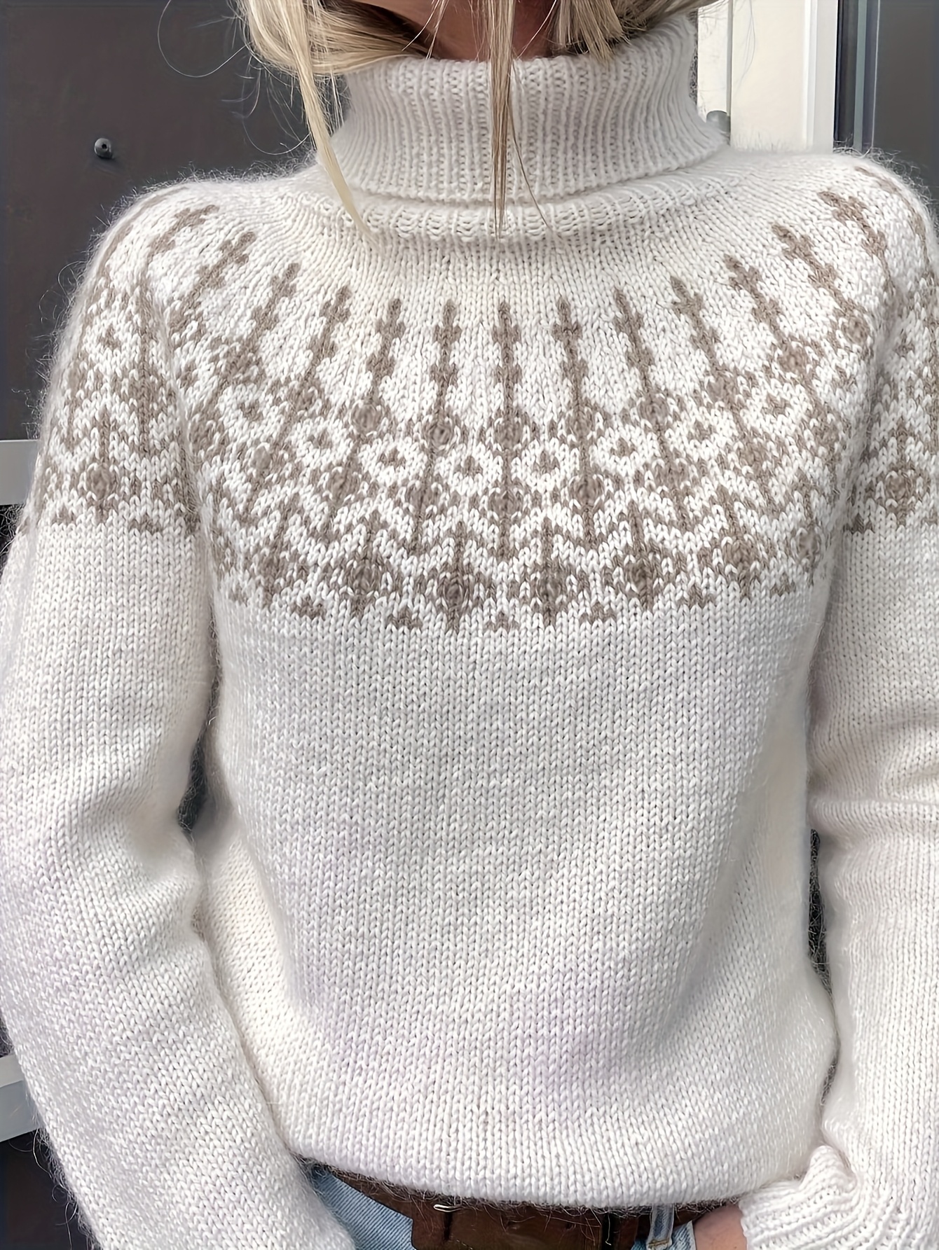 plus sweaters sold on Temu United States