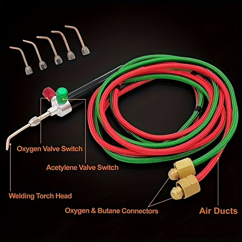 professional mini oxygen acetylene welding gun for stainless steel and supplies details 6