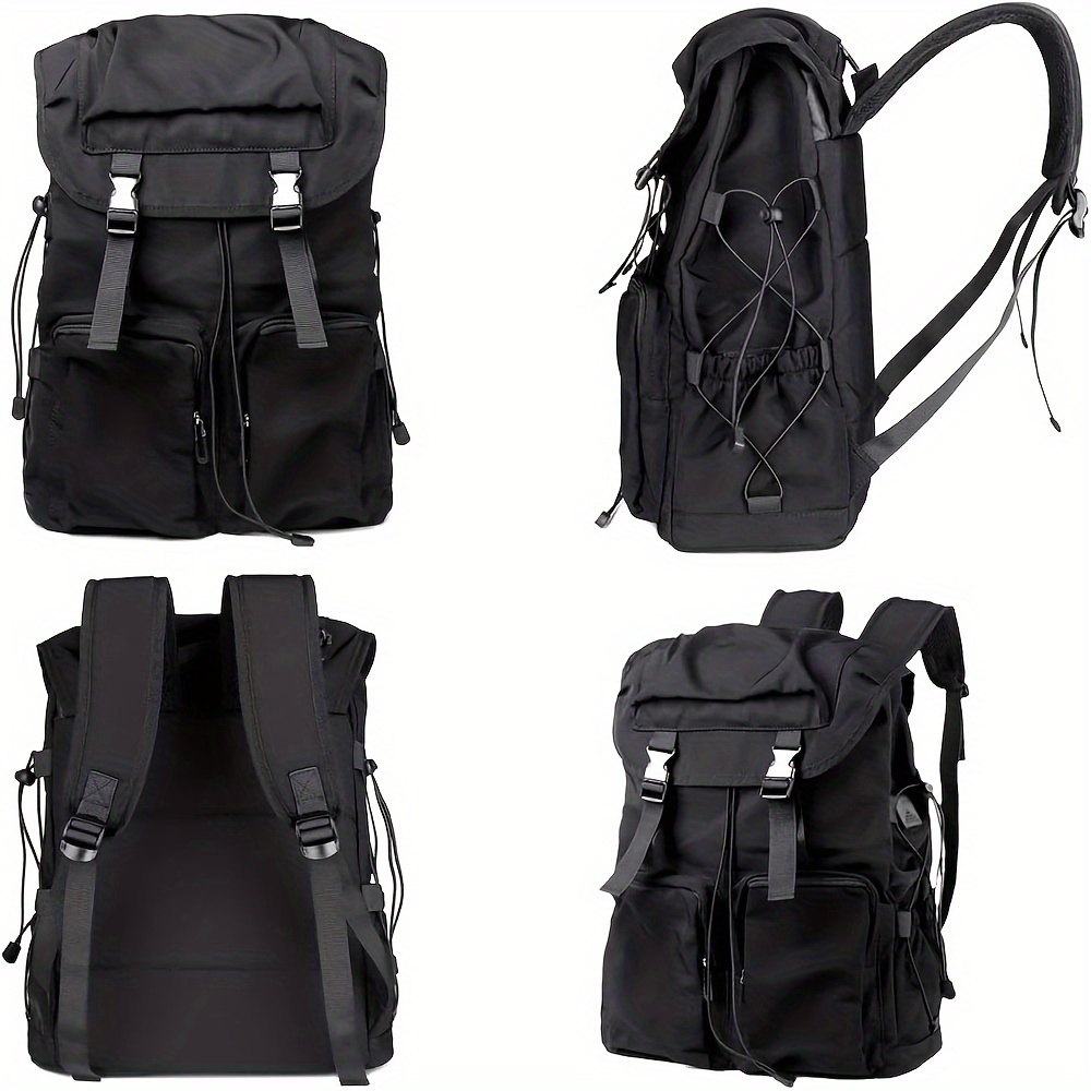 vintage laptop backpack for men women 30l water resistant college backpack fits 15 6 inch computer and laptop casual backpack for work   Product details 3