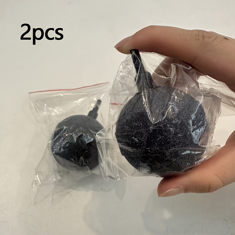 TEMU 2 pièces à Air pour Aquarium 2cm/2.5cm/3cm/4cm/5cm, Aérateur d', des Bulles d'Air, Pompe pour Étang et Hydroponie, Alimentation en