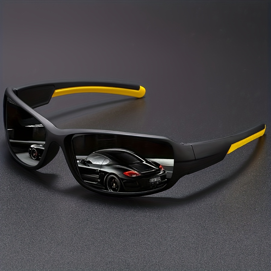Oval - And Lenses, Yellow For Day And Night Driving, Unisex, Casual Decorative Glasses, Driving Glasses | Modern Eyewear | Durable Glasses