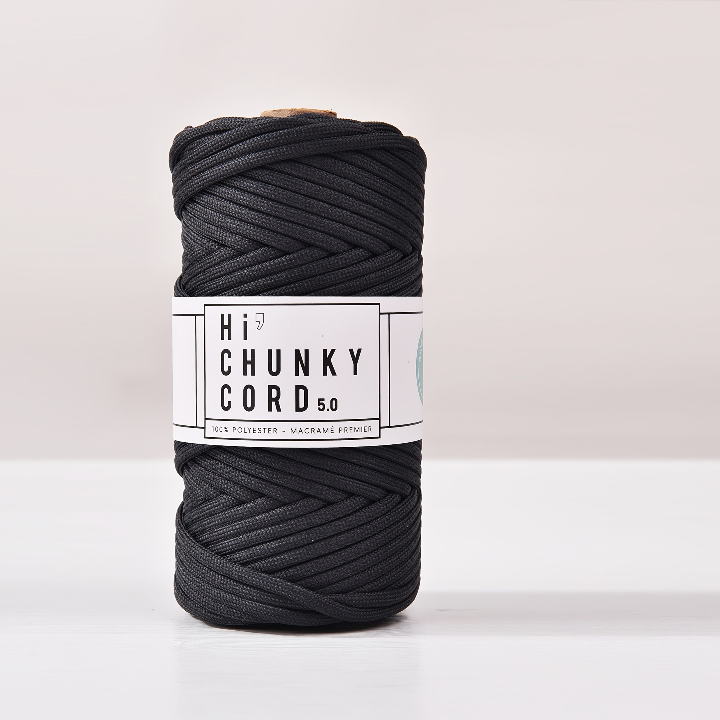 TEMU Corde tressée en polyester 5 mm, 50 yards par rouleau de 300 g, disponible en plusieurs couleurs pour une utilisation durable. Idéale pour les