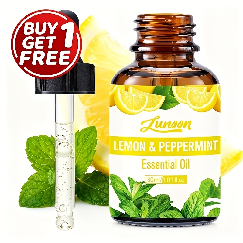 Image of Free Essential Oil Natural Plant Formula Exquisite Amber Bottle With Black Cap Ideal Christmas Gift For Men And For Home And Office