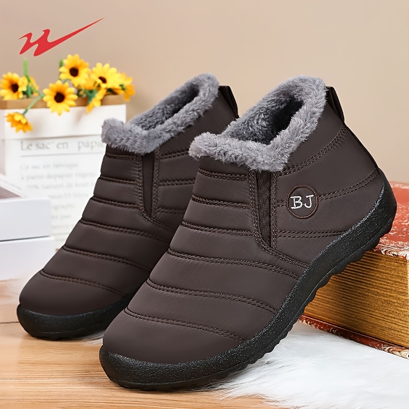 Shoes Winter New Lovers Snow Boots and Velvet Padded Boots
