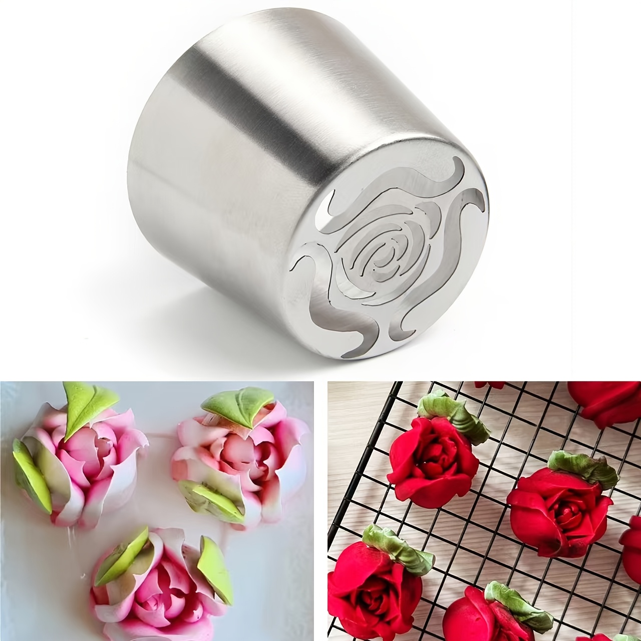 Extra Large Piping Tip For , Cakes, And Baking Decorations