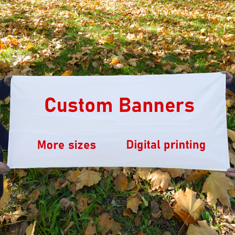 

1pc Custom Personalized Thanksgiving Banner, Autumn Harvest Banner, Happy Birthday Party Door Decorations Holiday Indoor Outdoor Wall House Photo Posters, Home Decoration Party Background