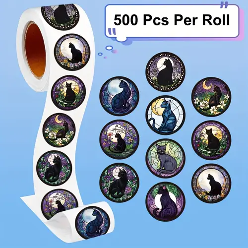 Science Star Sticker Round 25mm stickers sold on Temu Australia