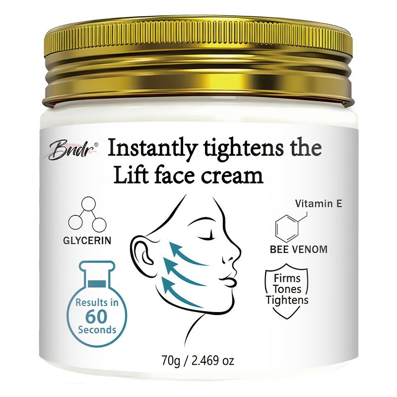 Image of Instantly Tightens Lift Face Cream, Containing Collagen And Retinol | Hydration, Tightens And Lifts Sagging Skin, And Moisturizes For 72 Hours, Suitable For Types, Essential For Home Use, And