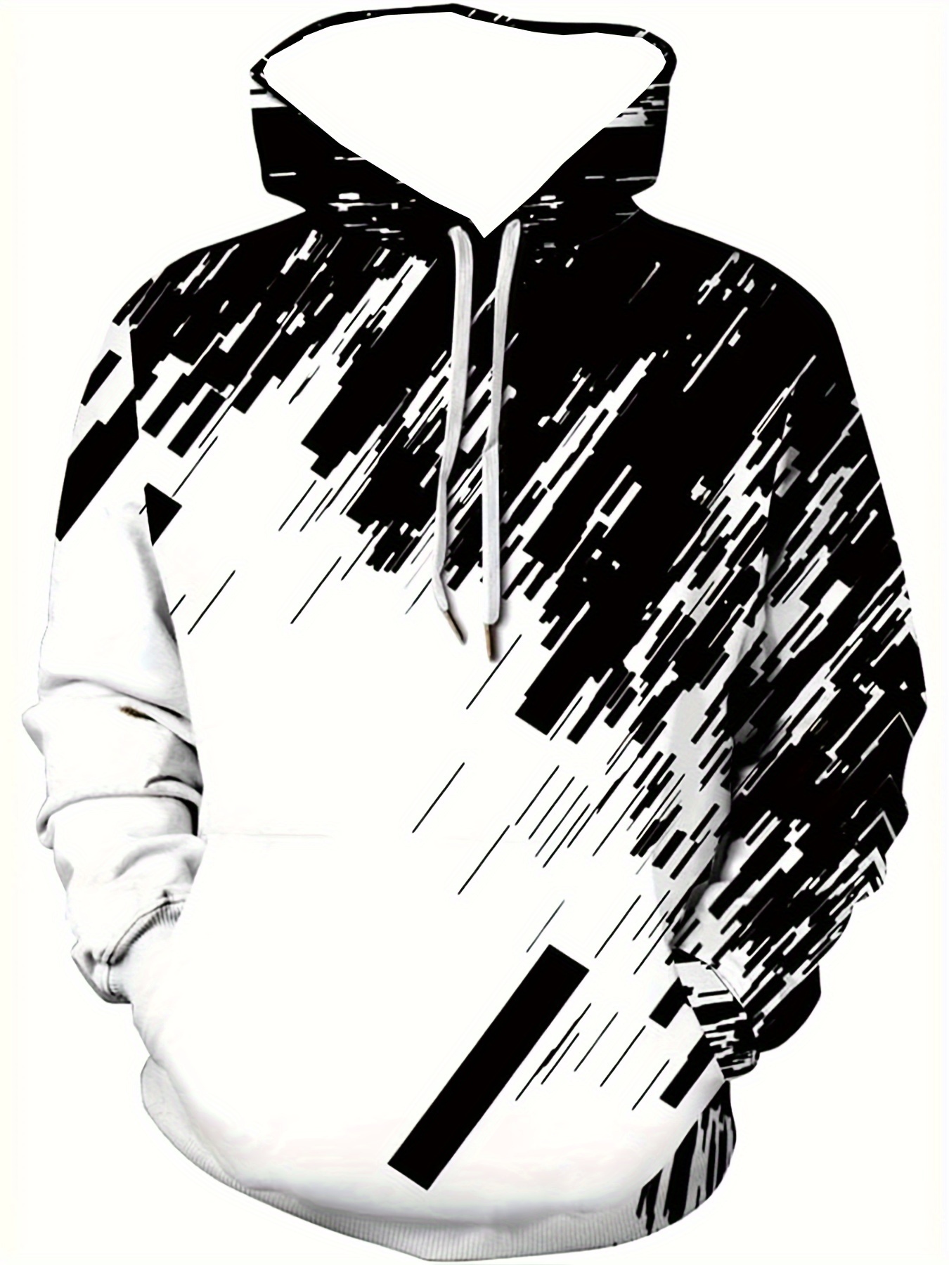 Cool black and white hoodies best sale