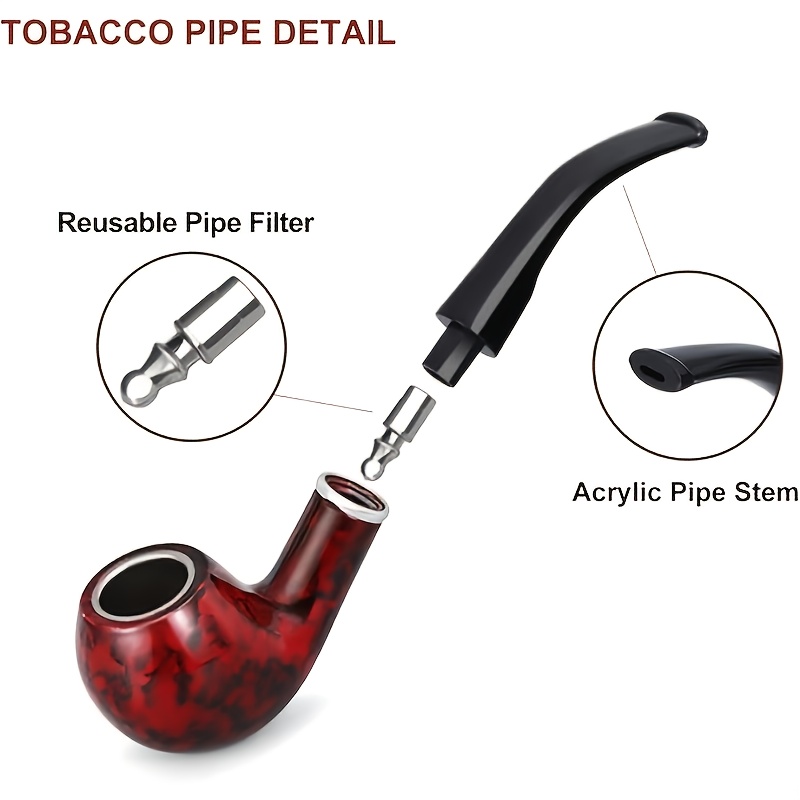 6 travel smoking set tobacco use including a
