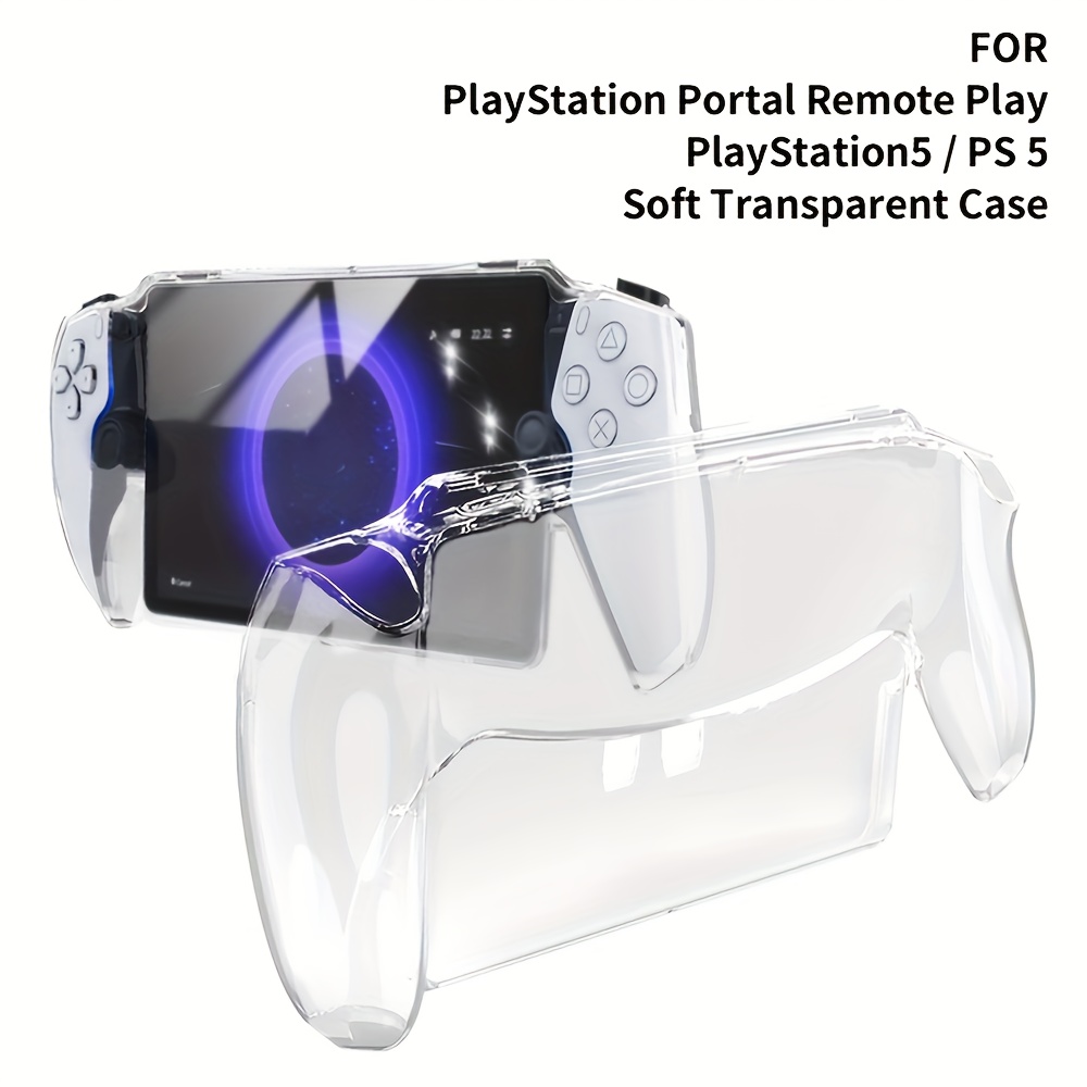 

Étui de Poche pour Streaming PS5 Grefay - TPU Souple, Transparent, Protection Anti-Choc & Antidérapante, Couverture Multi-Directionnelle