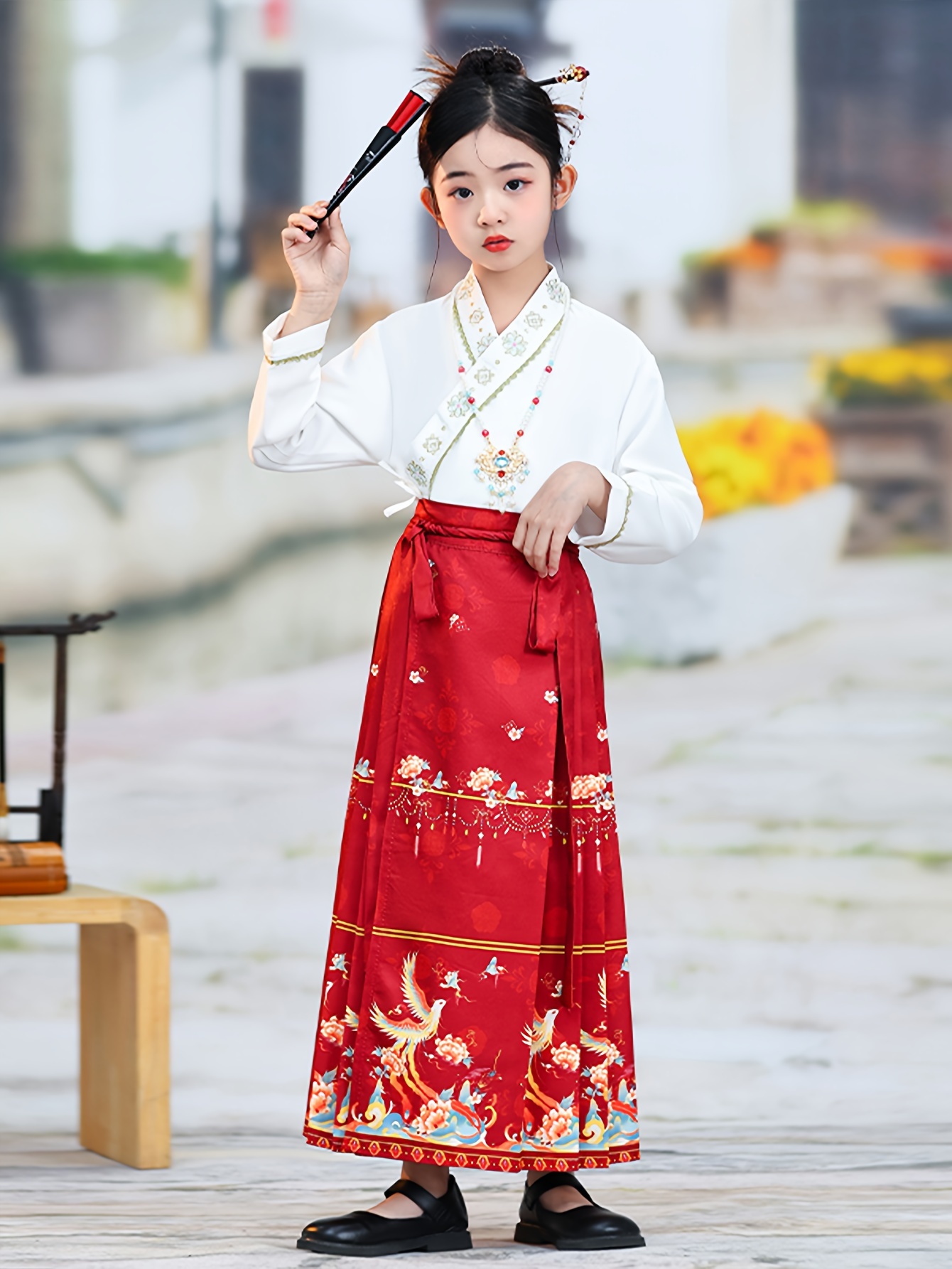 Vintage Hanfu Cloak For Girls orders Chinese Traditional Cloak Clothes Festival Costume