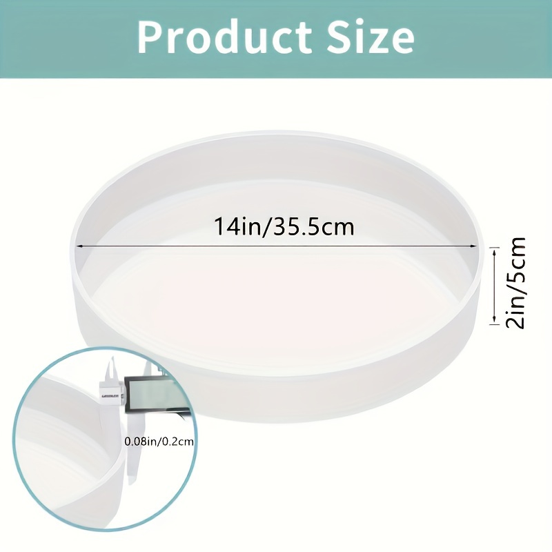 Moules Silicone Pour Résine époxy - Moules Pour Presse-papiers, Planche De Service A4 | Réutilisables, Facile à Démouler - 2