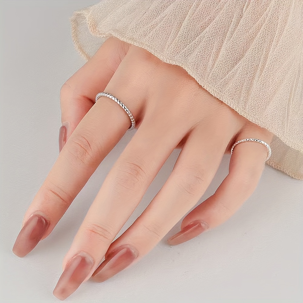 S925 Pure Silvery Party Ring