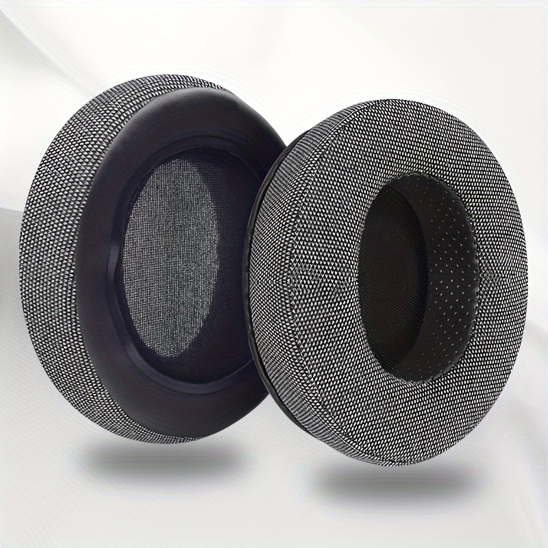 

Premium Gray Flannel Memory Foam Ear Pads - Compatible With , M50, M50x, Msr7 & More - Comfort For Headsets