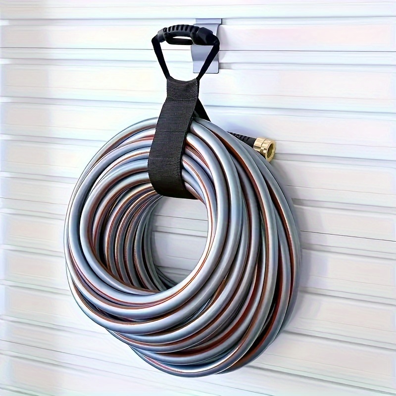 TEMU 1 Ceinture de Rangement Facile à Transporter avec Sangle à Crochet et Poignée pour Tuyau, Cordon d'Extension, Câble, Garage, Bateau, Accessoires