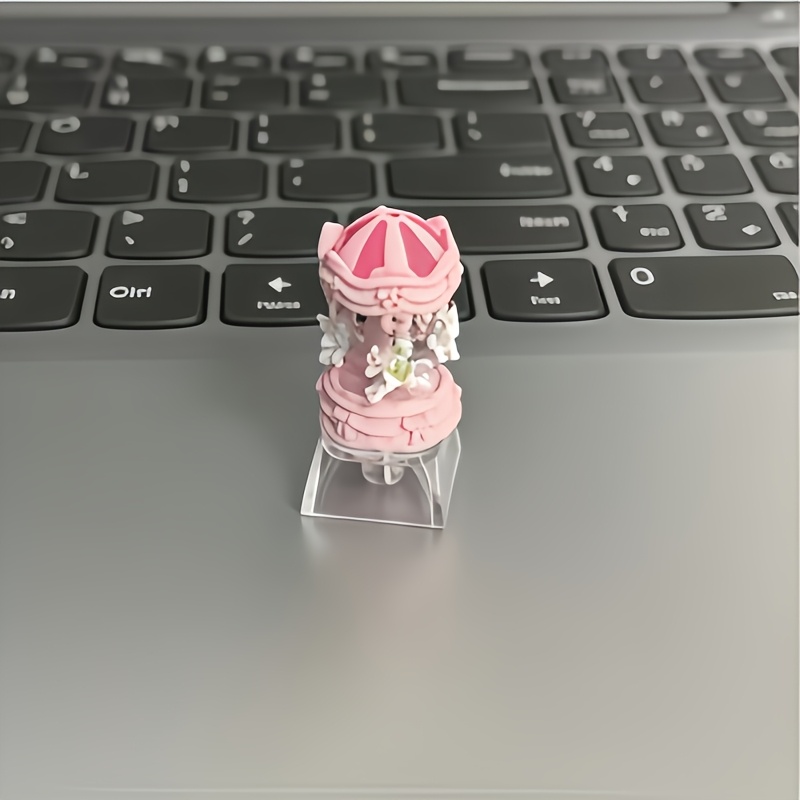 TEMU 1pc Handcrafted Carousel Keycap Compatible For Cross-axle Switches & Esc Base Replacement, Esc Keycap For , Suitable For Layout, Gift For