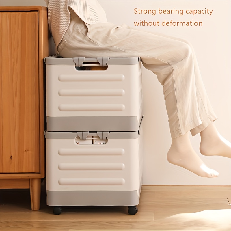 modern space saving storage bins for bedrooms wardrobes or laundry rooms with a   suitable for storing clothes accessories and household items   bedroom organizers plastic construction under bed storage Product details 1