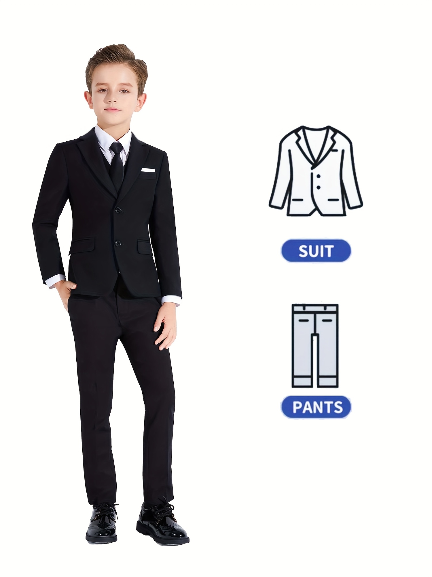 ensemble costume garçons pièces pantalon Temu Canada