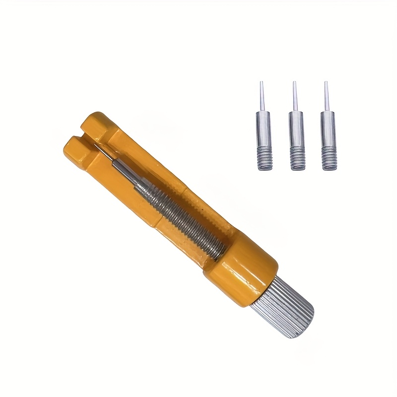 1pc Stainless Steel Watch Band Removal Tool With 3pcs Pins - Jewelry And Watch Accessory Adjustable Strap Repair Kit, Watch Repair Tool, Ideal Gift For Thanksgiving, Halloween, Christmas