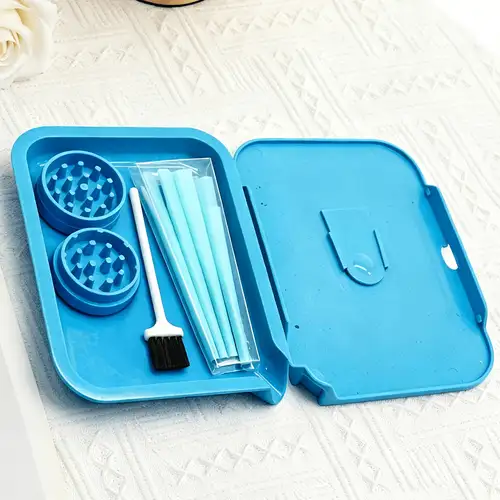 cigarette rolling tray with lid HiKeep Set Magnetic Lid, Ash Tray Outdoors, Smoking Accessories, Outdoor Ashtray for Outside Patio, Ashtrays for Smokers Indoor, Home Table Decor, Ashtrays for Cigarettes : Health & Household Upgrade your smoking setup with the Smokezilla Metal Rolling Tray with Storage Metal Storage Box with Roll