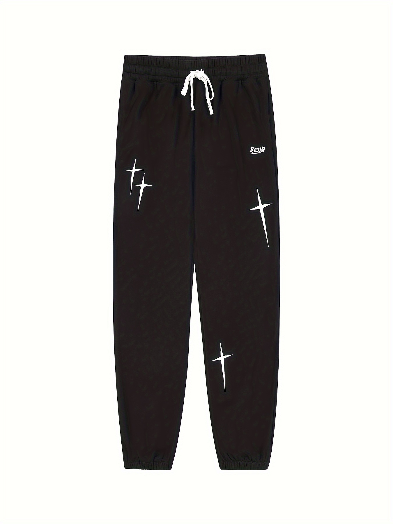 men's loose stars graphic print pants pockets casual Temu South