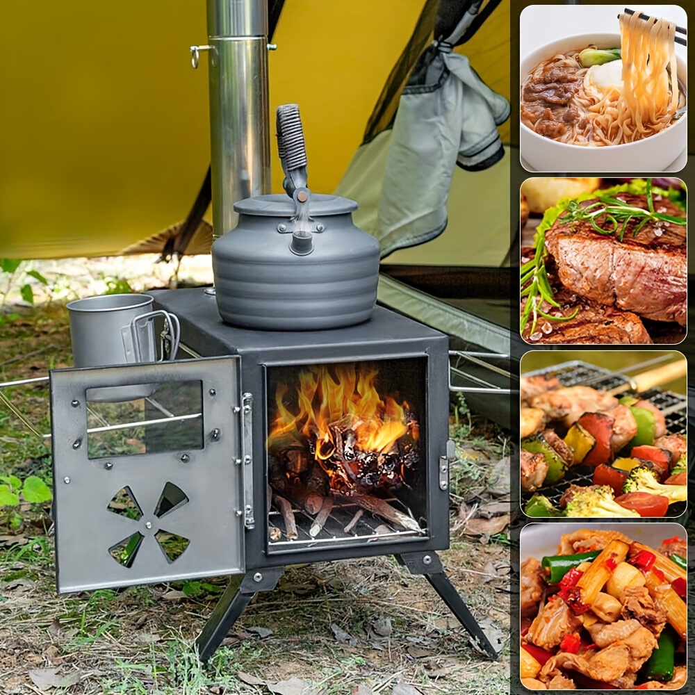 2 in 1 Portable Propane Heater Stove Outdoor Camping Gas - Temu