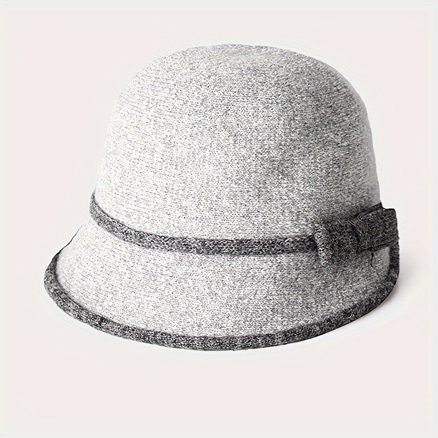 chic wool blend bucket hat for women versatile stylish fisherman cap with foldable design perfect for fall winter