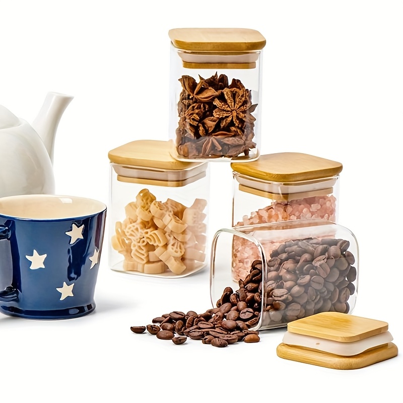 Set 6 Barattoli Spezie In Vetro Con Coperchio Spargisale - 120ml, Etichette E Accessori Included - Foto 6