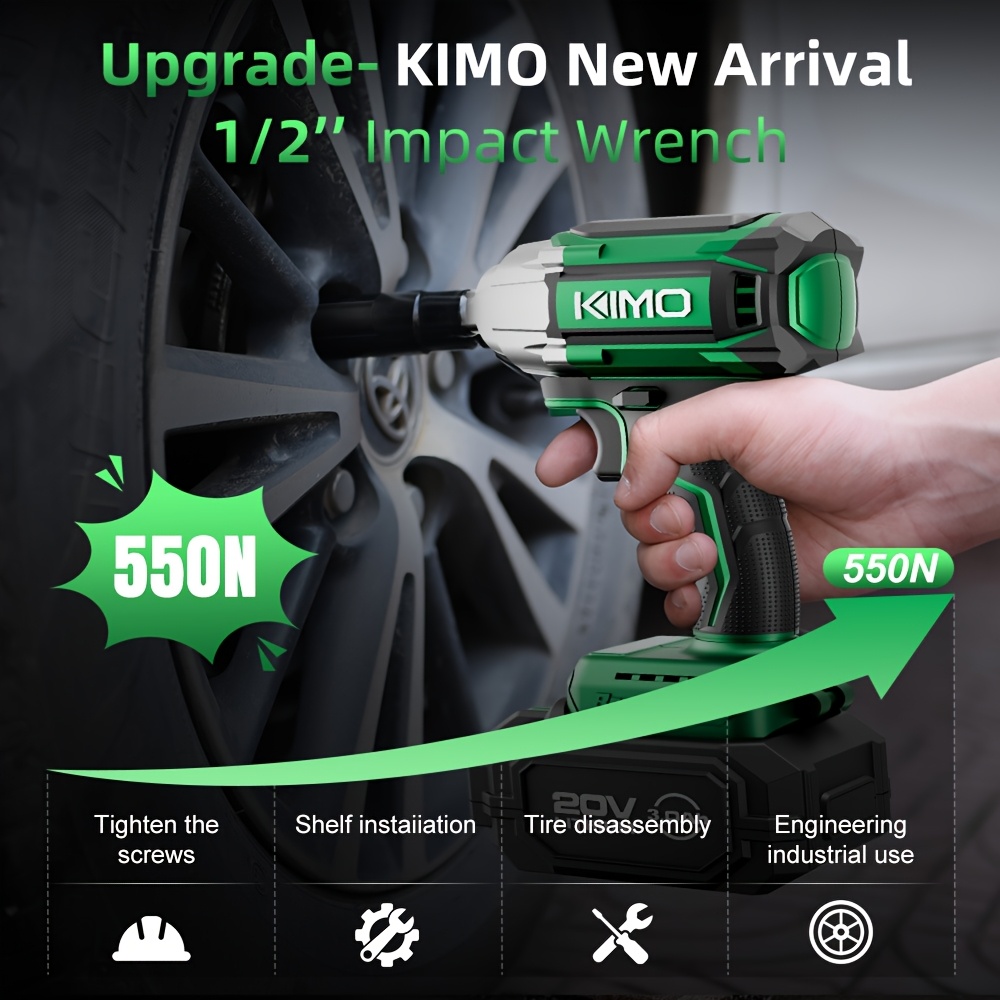 Impact Wrench Kimo 20v Cordless Drill Buy Kimo KM330 3/8 Inch