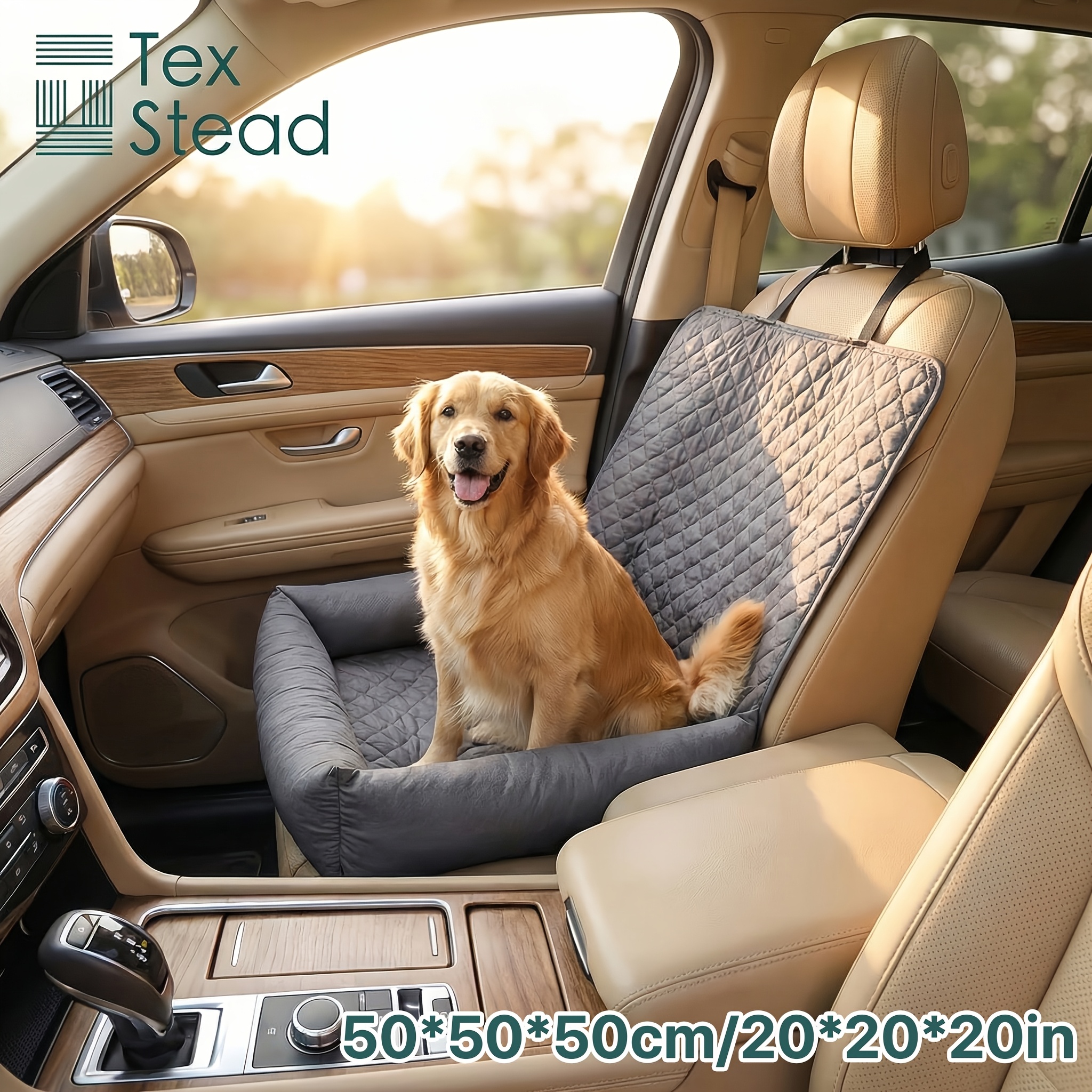 Pets Car Booster Seat Seat Protector Seat Cover Cushion Pet Travel Dog Pad, Portable Detachable Washable Pet Bed, Suitable For Small Medium Large Pets, Universal All Year Round Use
