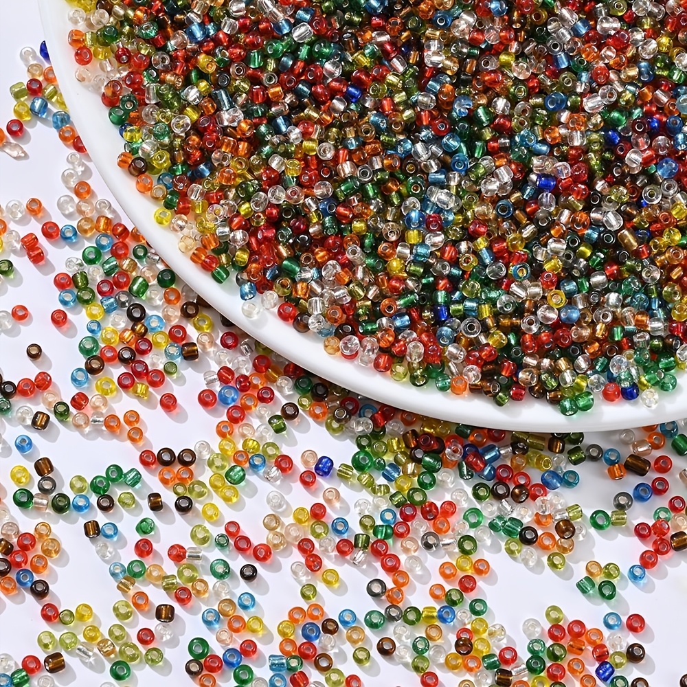 

1000/500pcs 3/4mm Mini Glass Beads For Making Handmade Diy Bracelet Necklace Bead Handmade Craft Beads