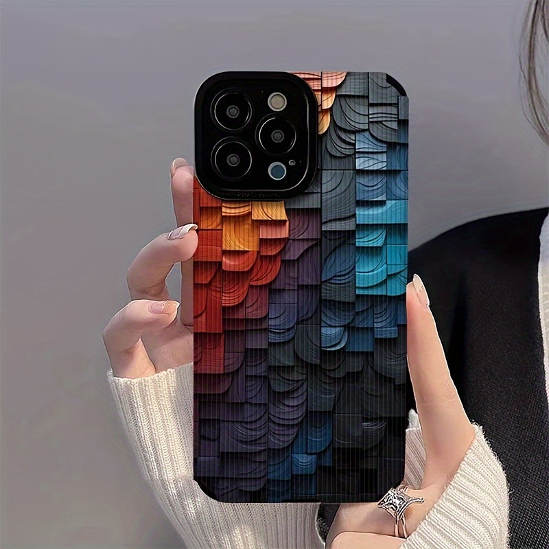 Creative Three dimensional Square Mobile Phone Case Iphone - Temu Australia