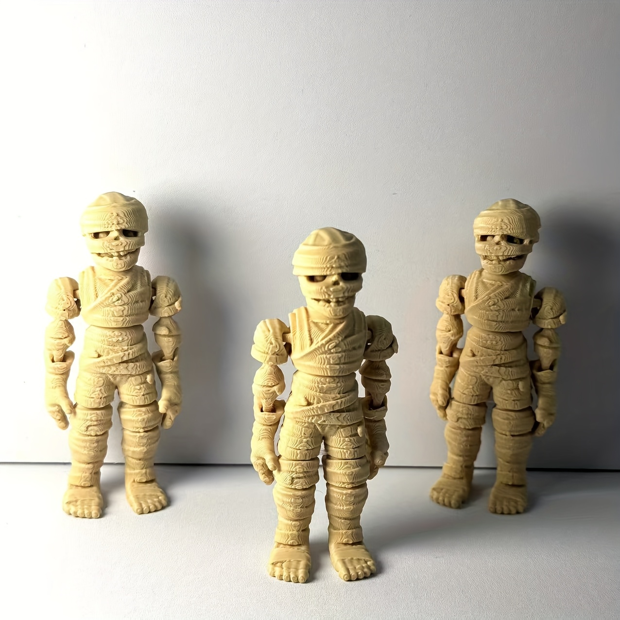 5 Stück Alte ägyptische Figuren Aus Kunstharz, Mi Produktbild-Vorschau 6