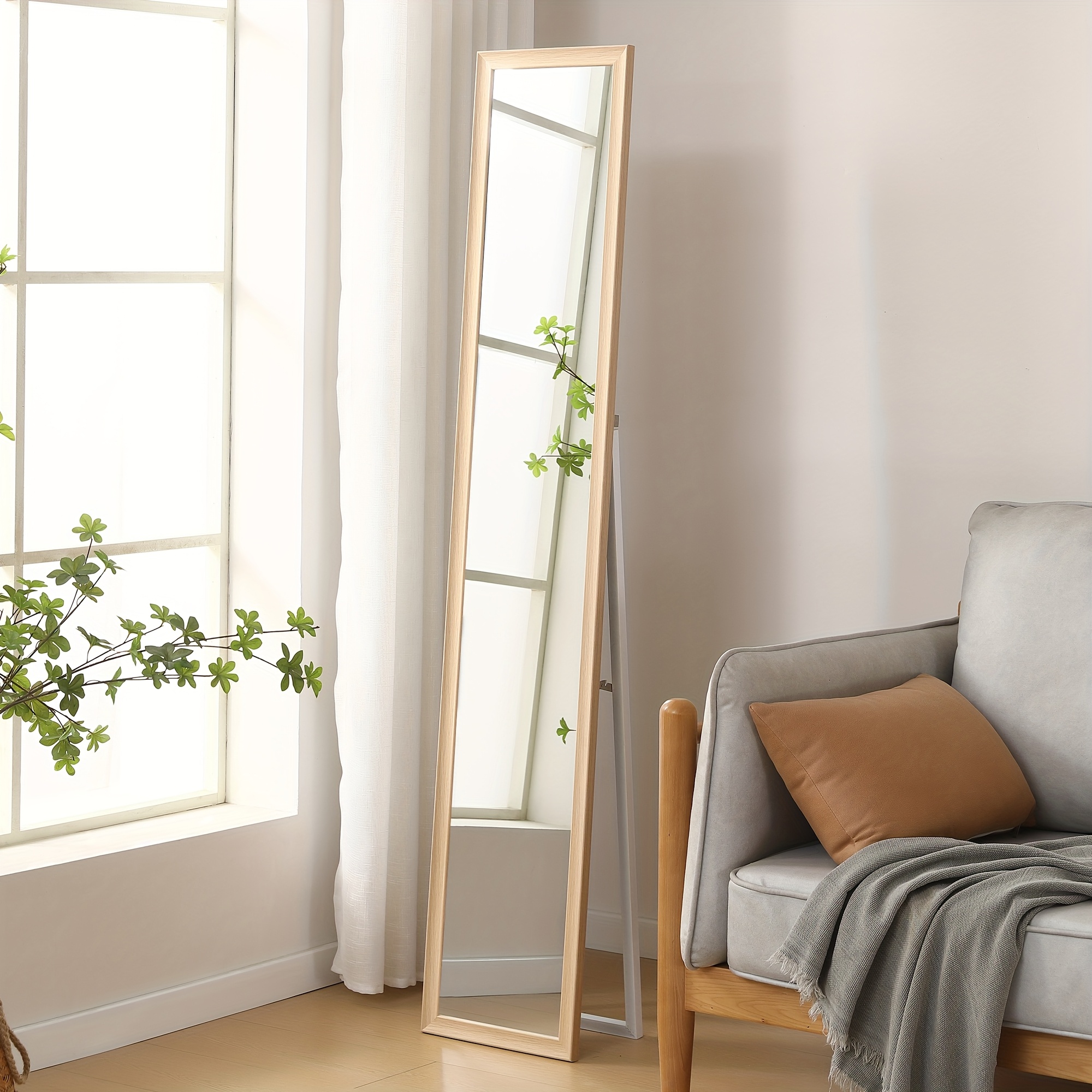 【福岡市限定】【展示品・未使用品】アーチ型全身鏡 収納付き 福岡市限定】【展示品・未使用品】アーチ型全身鏡 収納付き