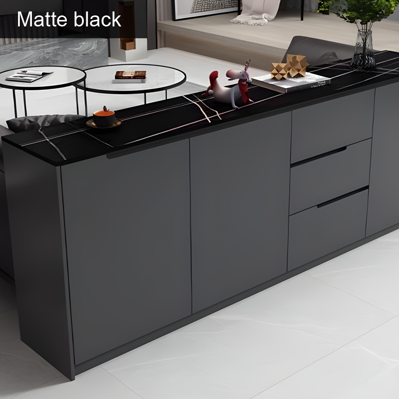 E-shop Eine Rolle matte, frosted Aufkleber – Ideal für die Renovierung von Wohnzimmerschränken, Schuhschränken, Couchtischen, TV-Schrankoberflächen