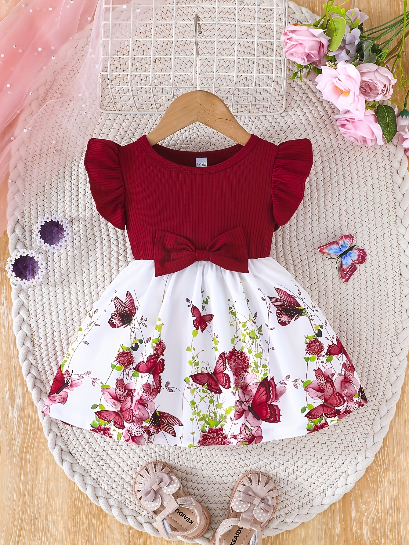 two piece cute dresses Cute Pink Lace Two Piece Prom Dress Short main image 0