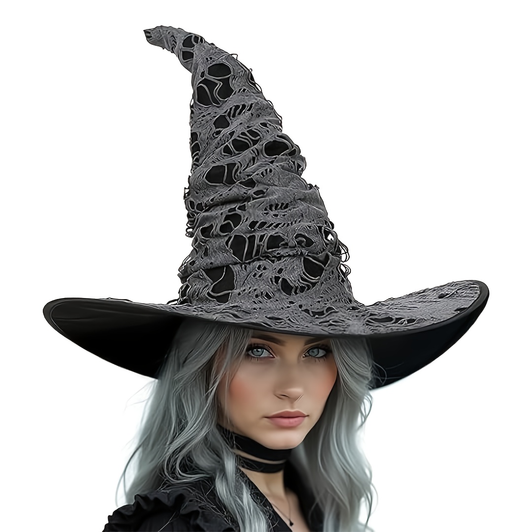 E-shop Halloween Party-Dekorationshut, Halloween-Nacht-Partyhut, Lochdesign-Hexenhut