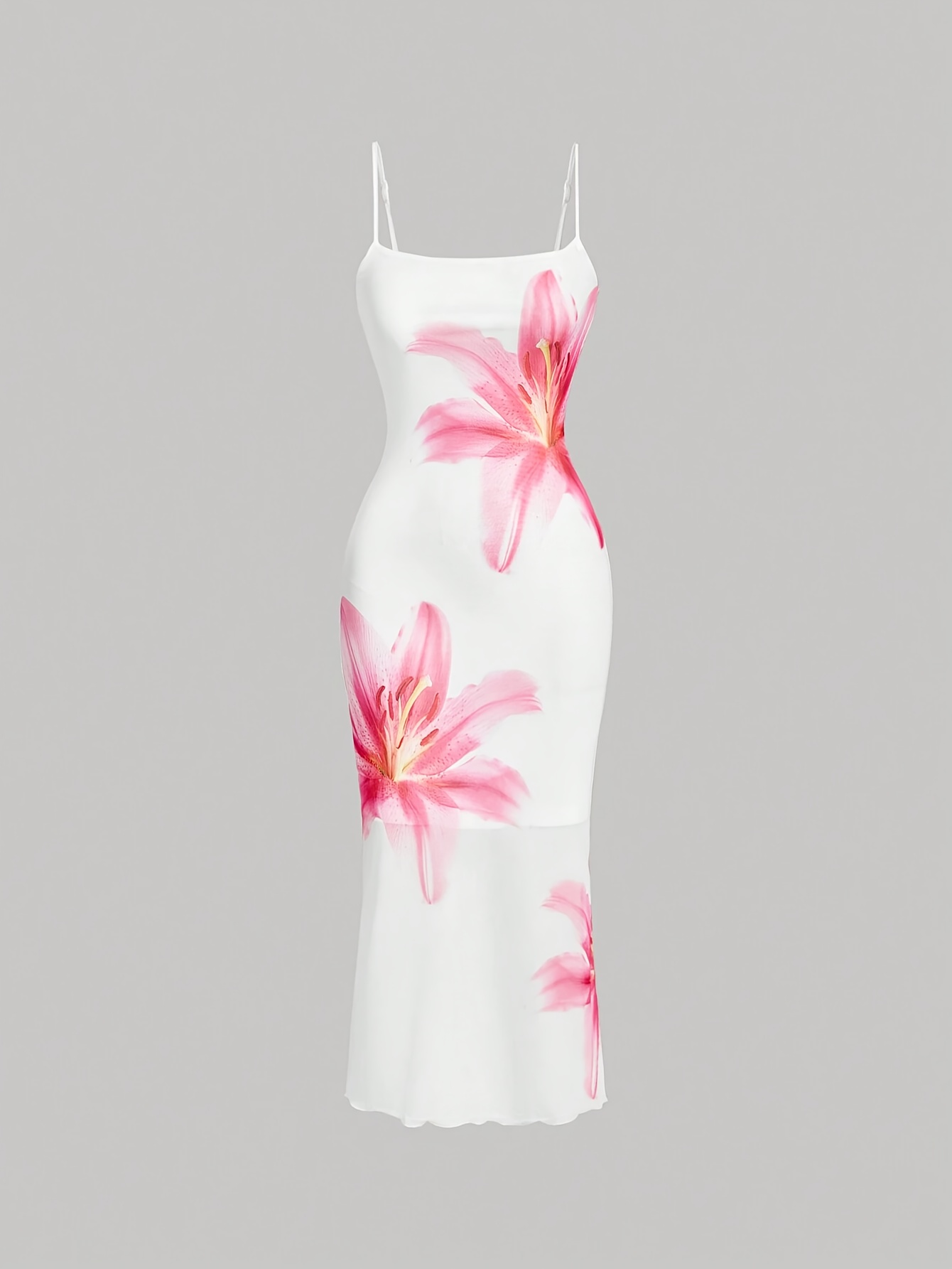 Vestido de Verão com Estampa Floral Elegante