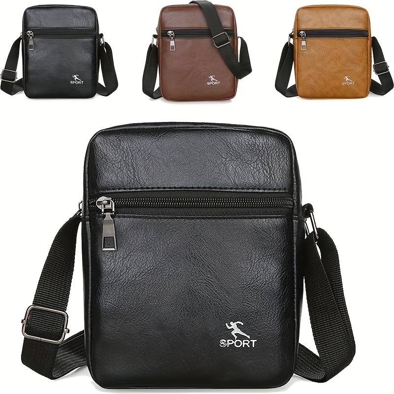 Canvas Messenger Bag For Men - Temu Canada