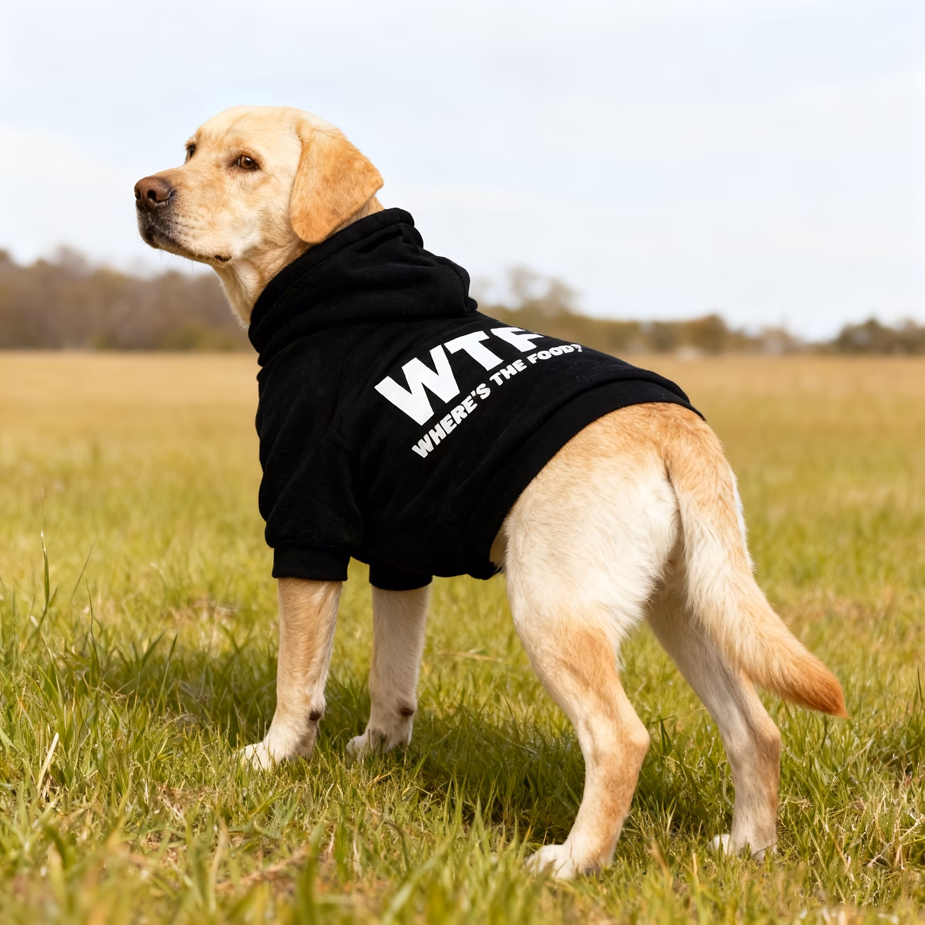 hoodie hooded sweatshirt medium to large dog wheres the instantly enhancing sense made from soft and fabric warm and breathable Product details 2