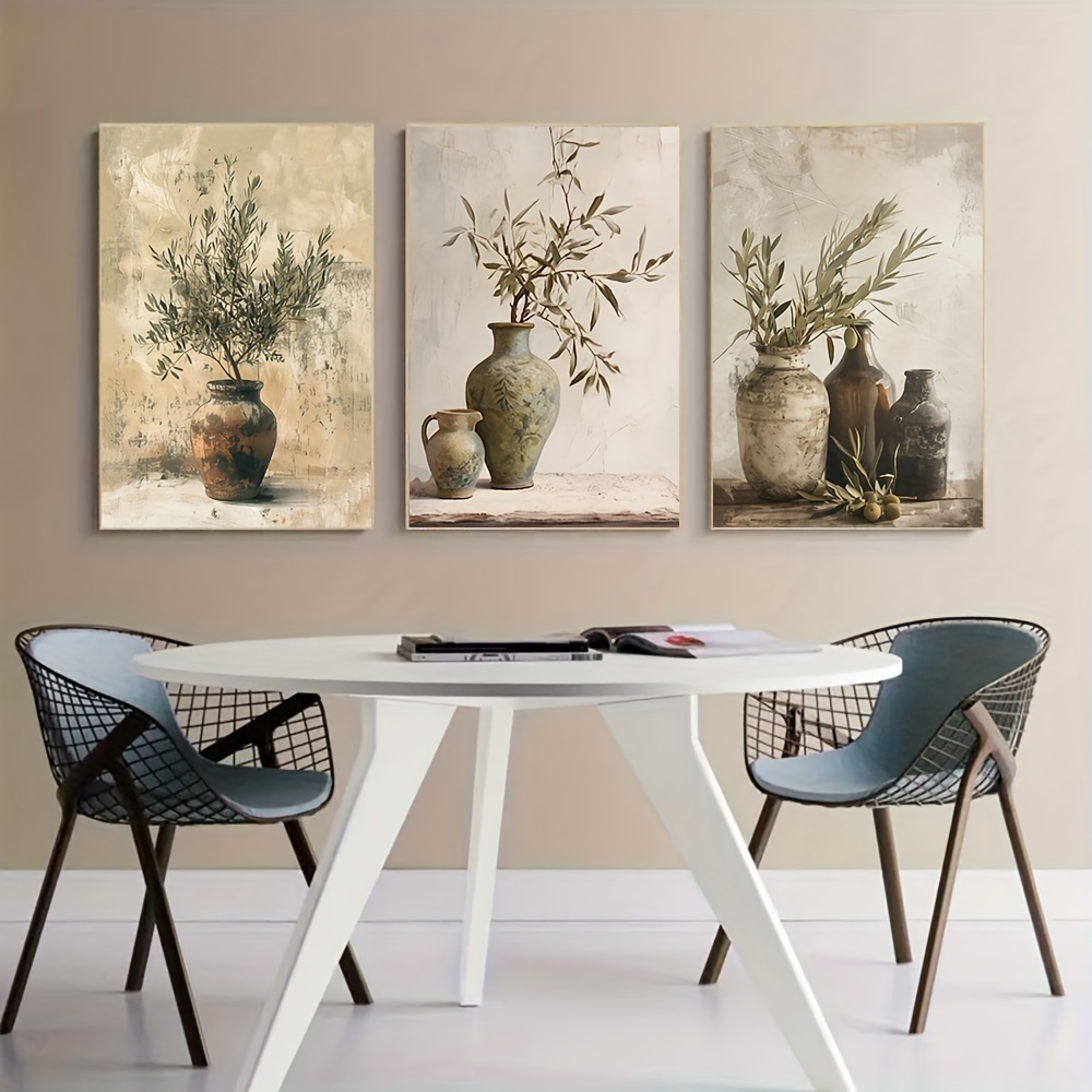 

3pcs 15.7*23.6in/40cm*60cm Art Painting Art For Cuadros Decor