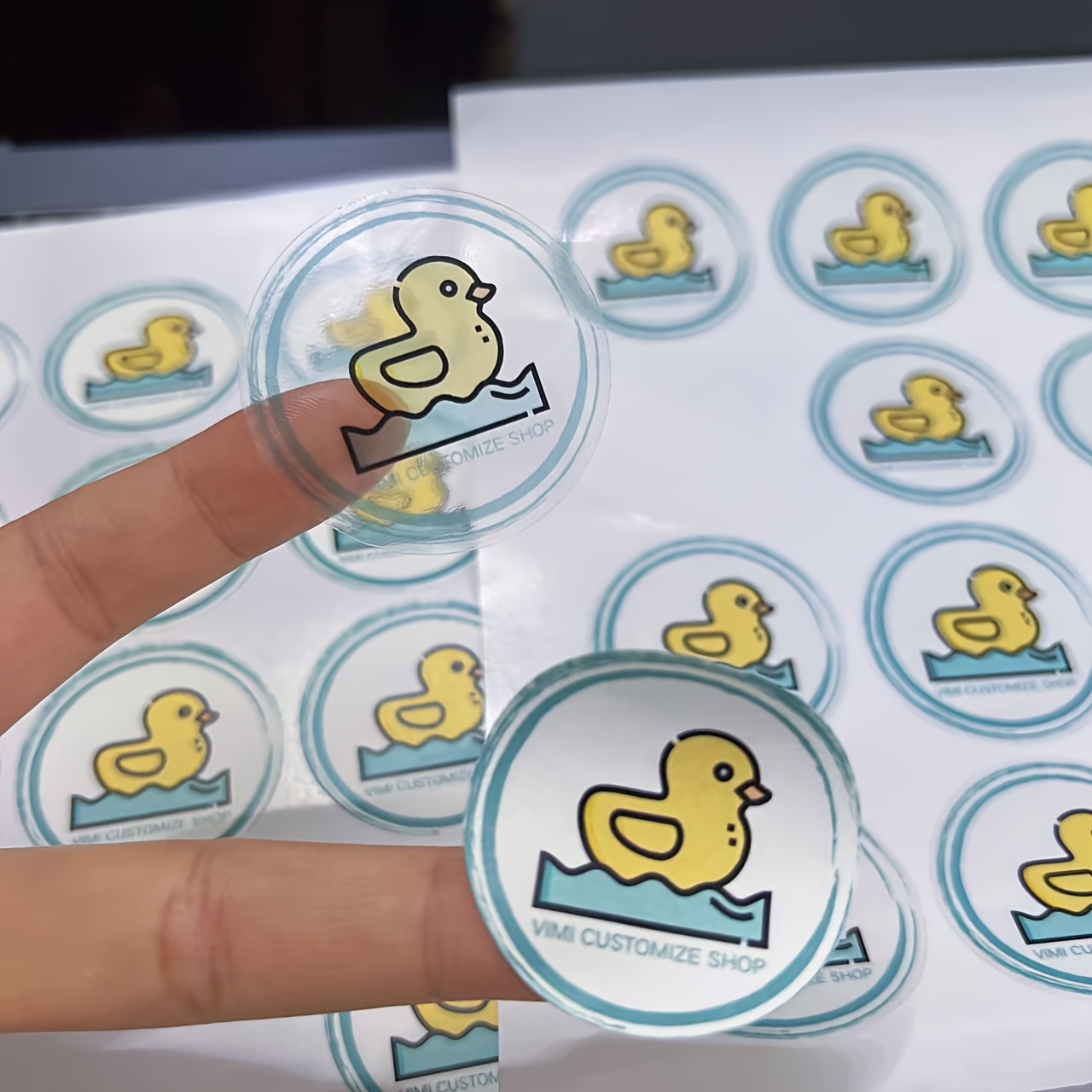1.57-inch Custom High Quality Sunproof Image Sticker