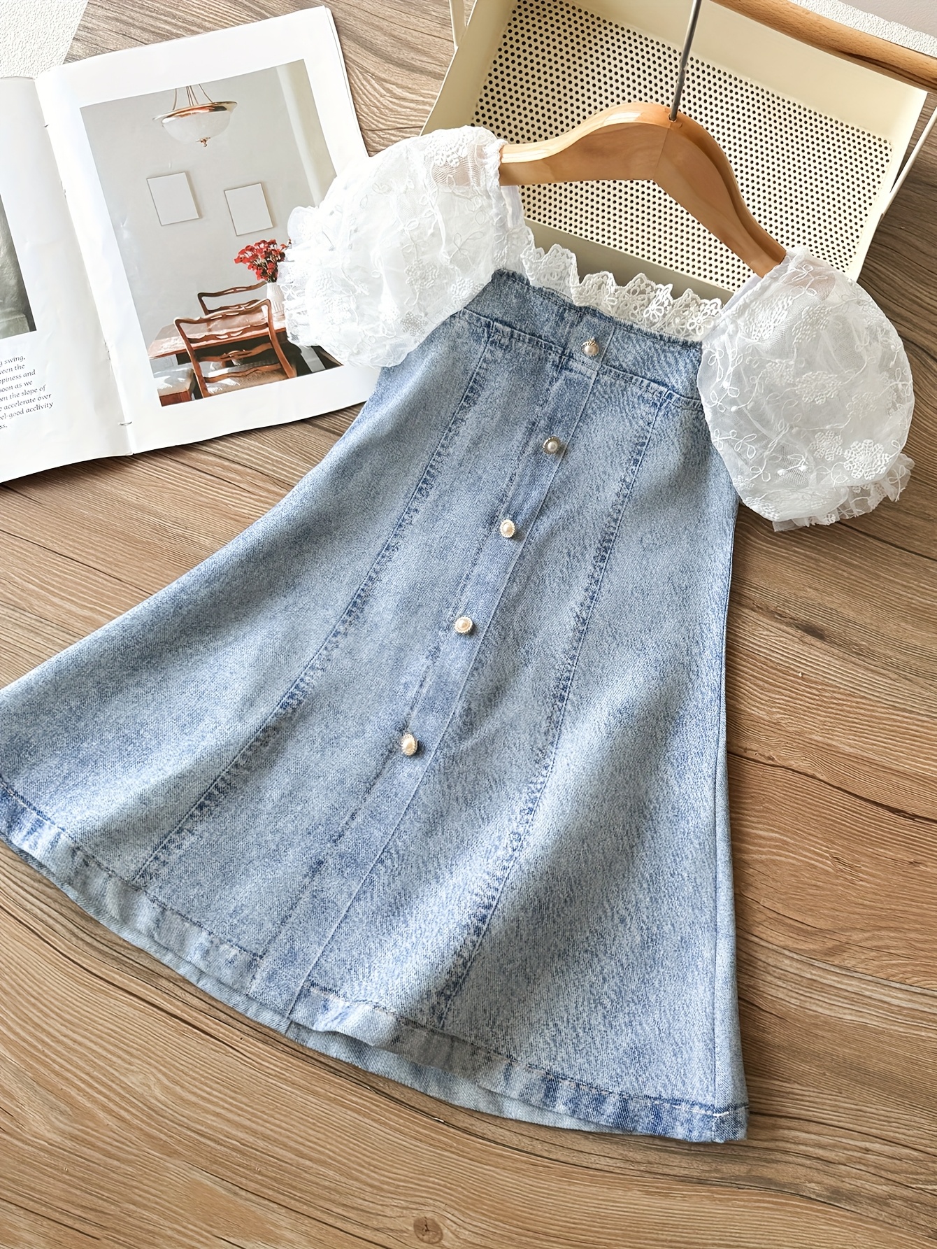 summer denim a line dress casual jumpsuit Temu Saudi Arabia