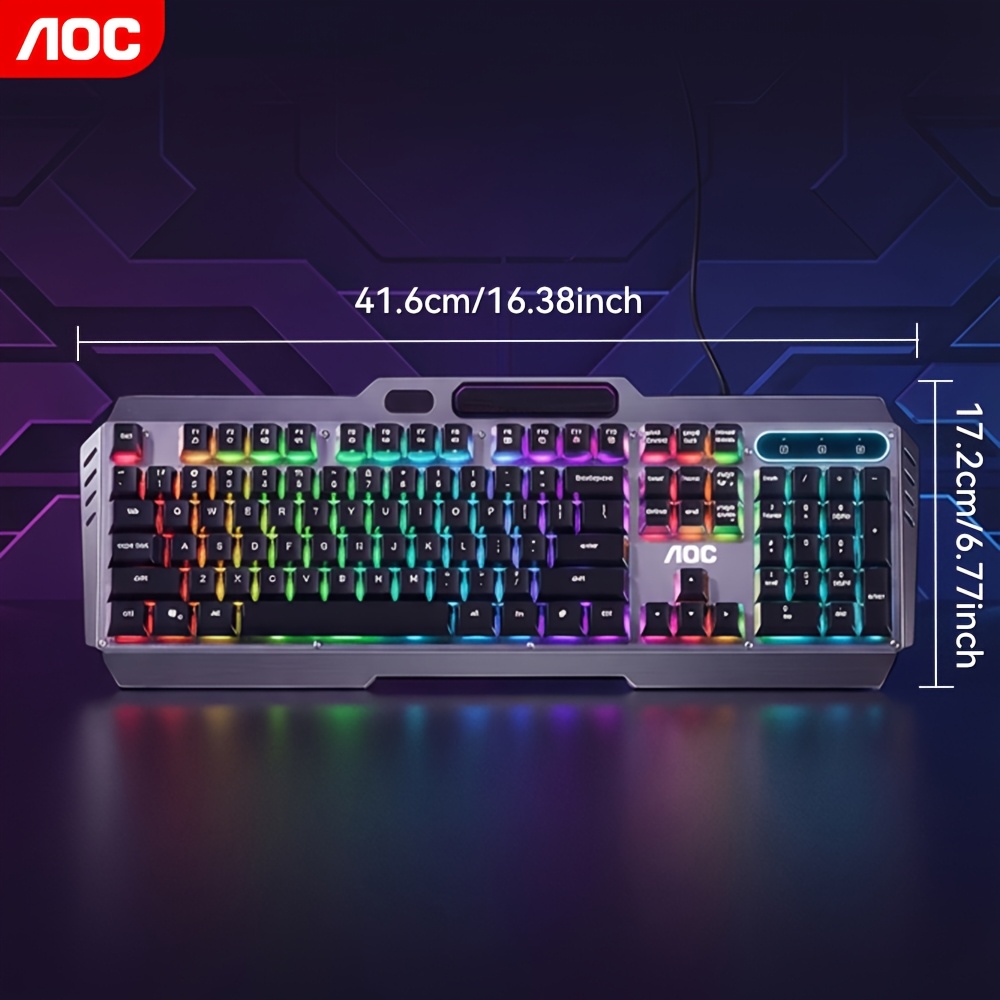 teclado con cable   con diseño de teclas flotantes que   que las     nítidas y reboten rápidamente. retroiluminación  , operación de juego de 26 teclas  , usb plug and play,   para  , deportes electrónicos y uso doméstico