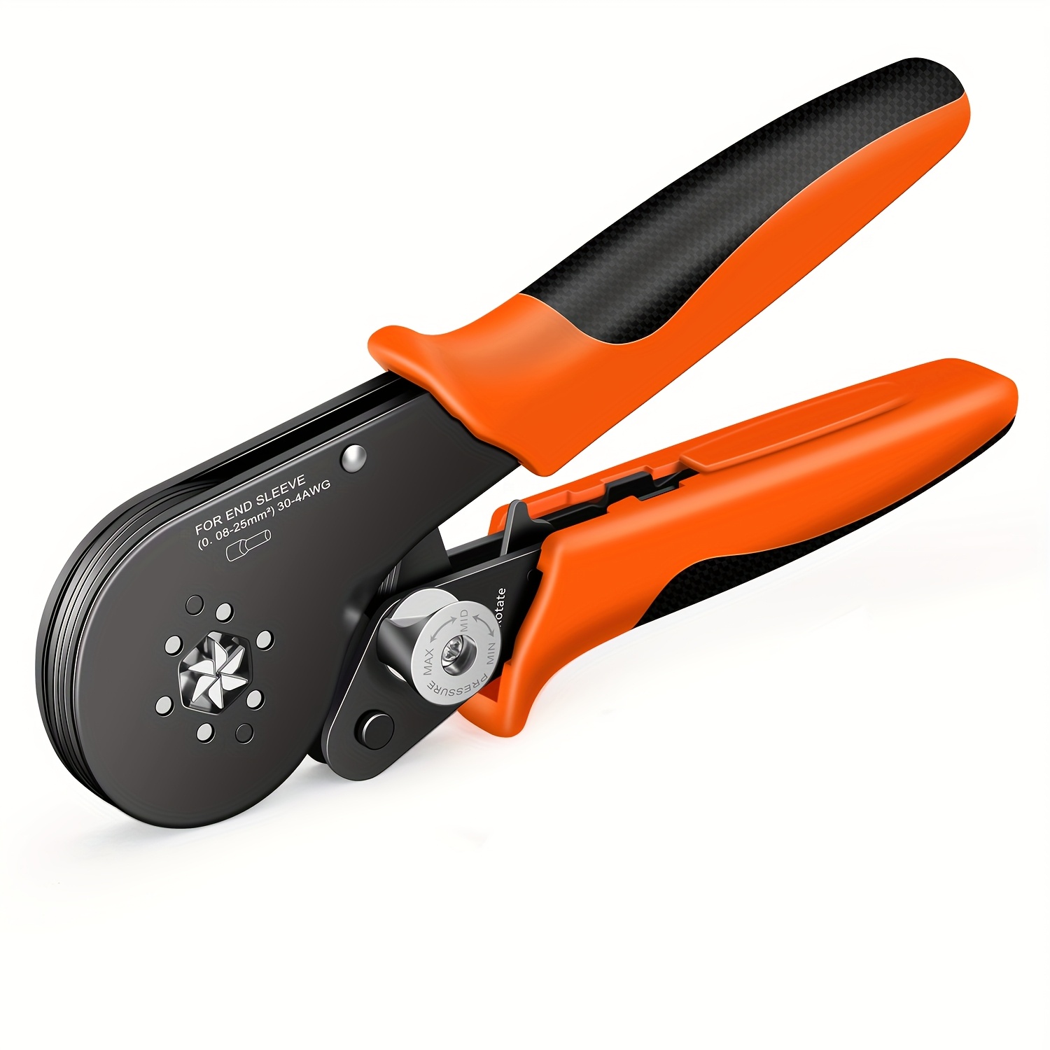 E-shop SJC8 25-6 Draht Crimpzange Selbstverstellende VE/TE Rohr-Crimpzange Nadel-Crimpzange für Kaltverbindungen 0.08-25Mm²