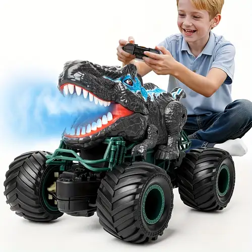 4ghz dinosaur remote control car toys kids boys Temu