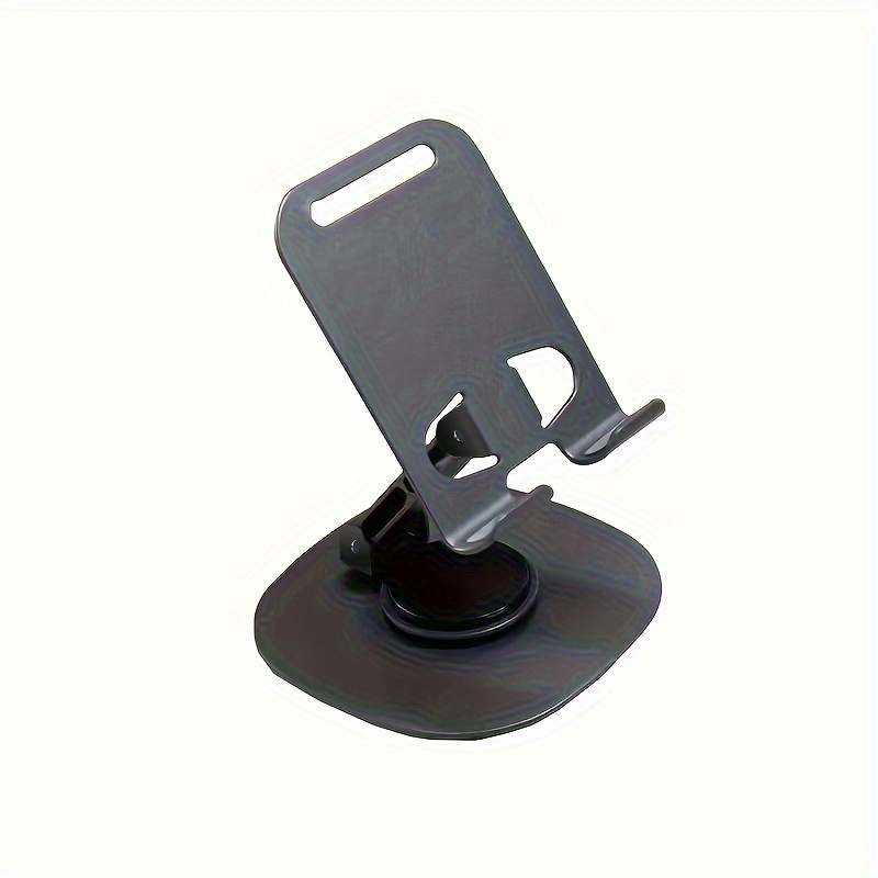 mobile phone stand 360 rotating desktop holder featuring adjustable height     and a foldable design suitable for use   and by the bedside   compatible