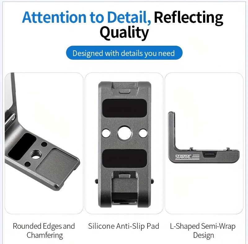 for   5 pro 4 3 l shaped magnetic mount vertical horizontal rotation quick release bracket   no battery photography accessorie details 6