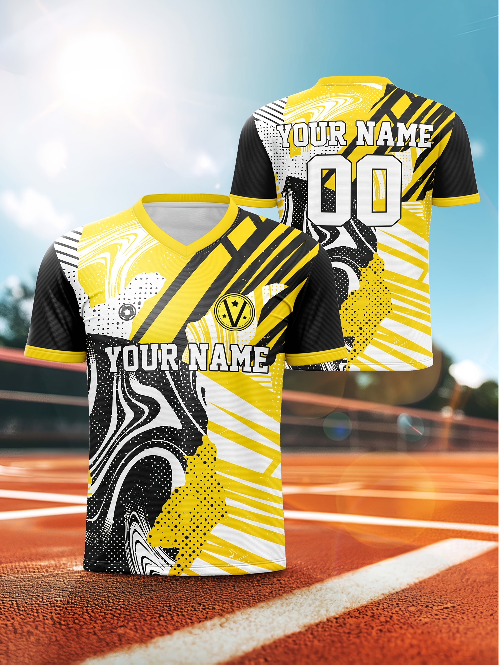 Calcio Personalizzazione Abbigliamento Sportivo Calcio Scollo